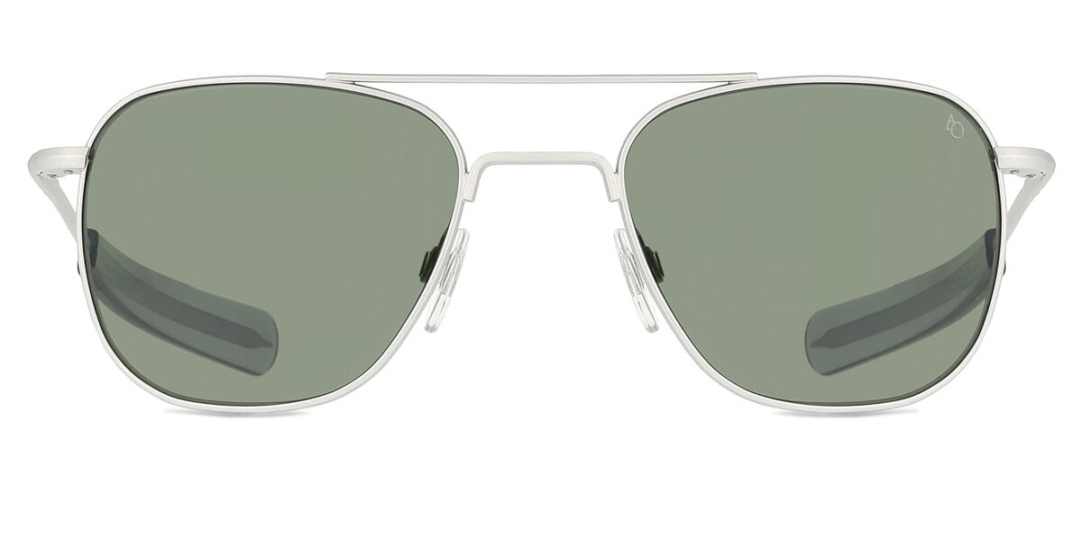 American Optical Original Pilot 4GNN Pilot Matte Silver Sunglasses