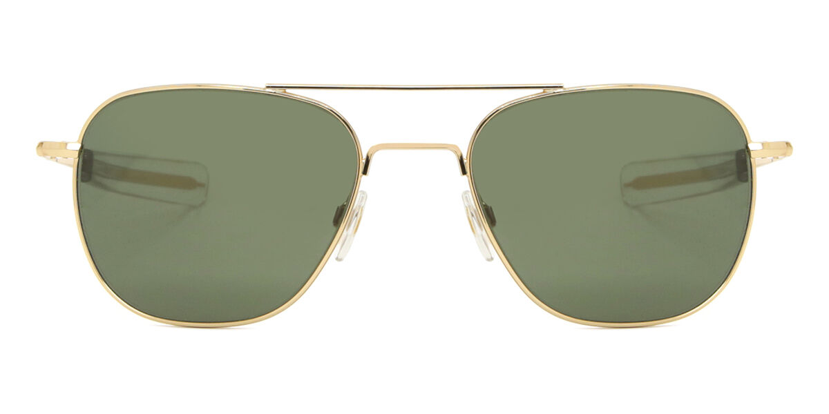 American Optical Original Pilot 1GNG Pilot Gold Sunglasses