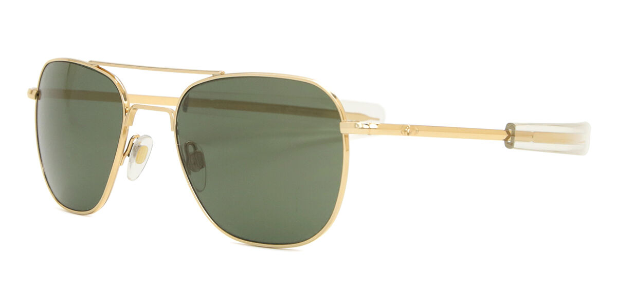 American Optical Original Pilot 1GNG Pilot Gold Sunglasses