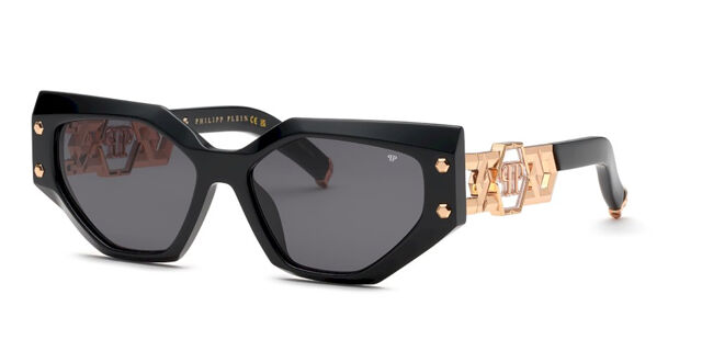Philipp Plein Cat Eye-Frame Acetate Sunglasses Black Womens SPP176M main image 3