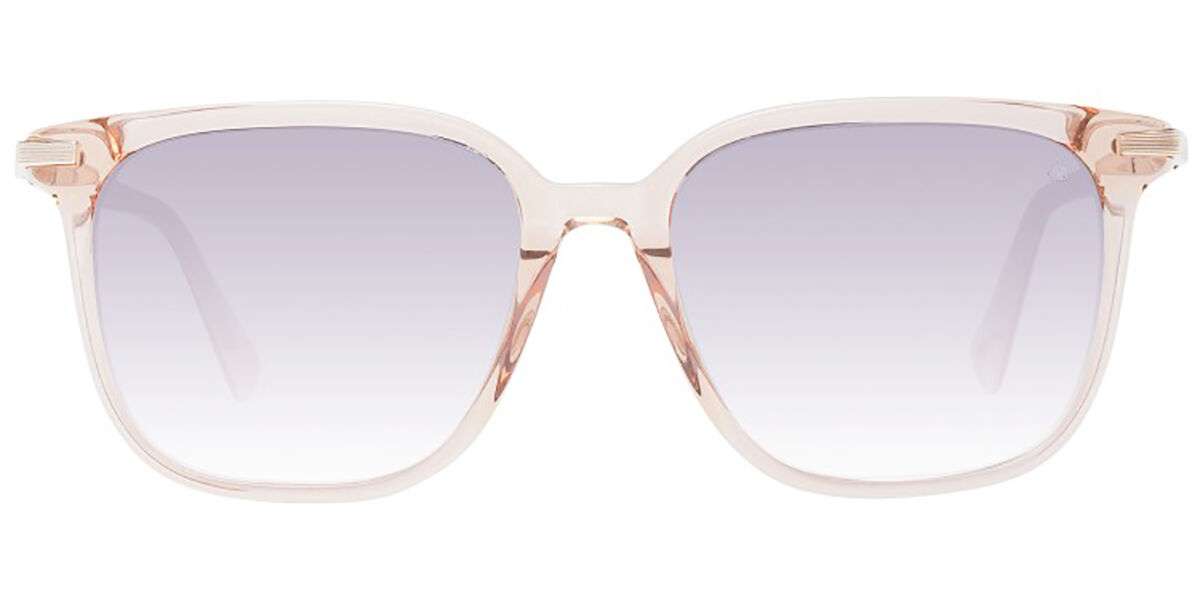 soda② Scotch & Soda 7032 575 Square Transparent Dark Green Sunglasses