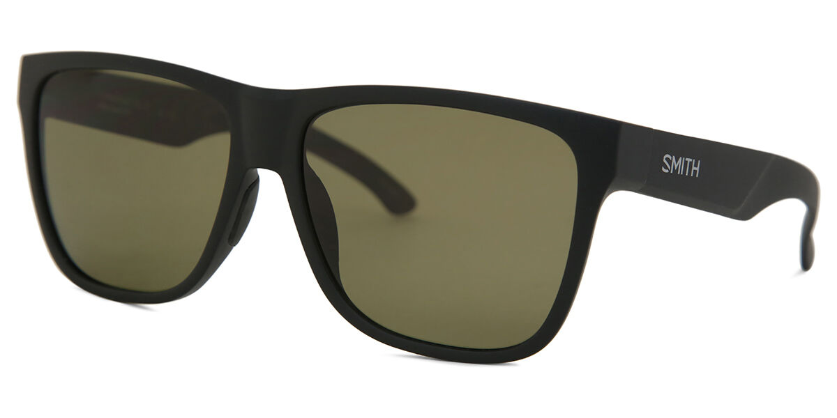 Smith LOWDOWN XL 2 Polarized 003/L7 Square Black Sunglasses