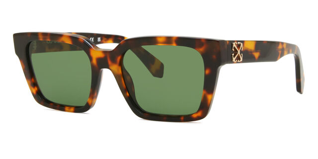 Brand New Authentic Off-White OERl1486055 Tortoiseshell Square Sunglasses Off-White - Virgil Square-Frame Tortoiseshell Acetate  main image 3