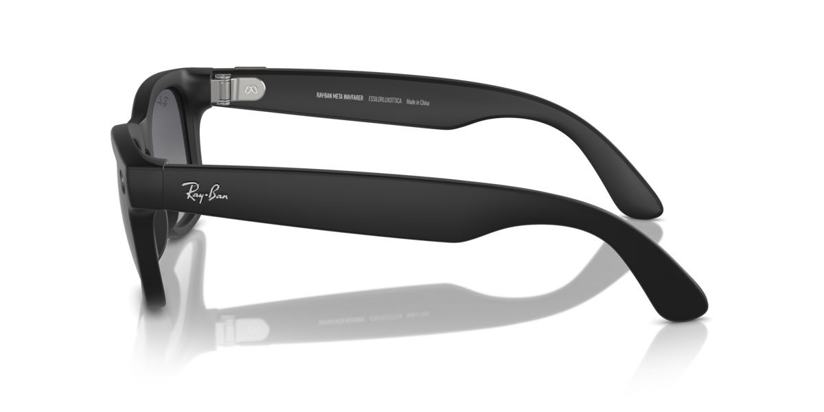 Ray-Ban Meta RW4006 Wayfarer Polarized 601ST3 Square Black Ray-Ban Meta RW4006 Wayfarer Polarized 601ST3 Square Black