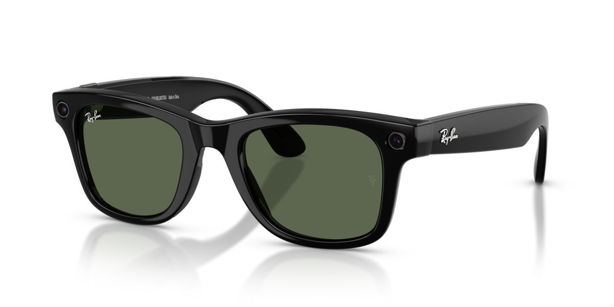 Ray-Ban  Wayfarer Gen2 RW4012調光サングラス Ray-Ban Meta RW4012 Wayfarer Gen 2 601/71 Square Shiny Black