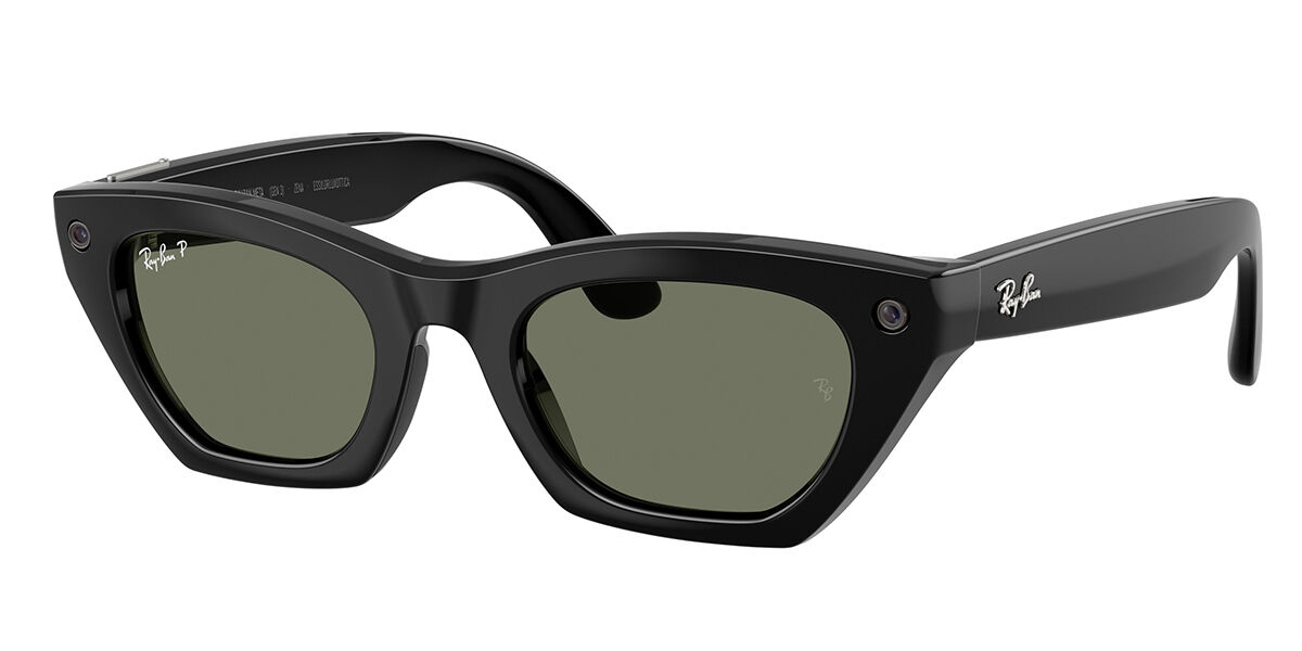 Ray-Ban Meta RW4006 Wayfarer Polarized 601ST3 Square Black