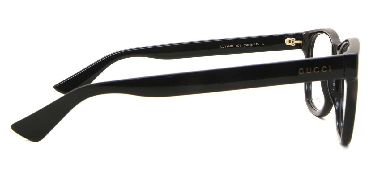 Gucci GG1344O 001 Square Black Eyeglasses | SmartBuyGlasses Canada