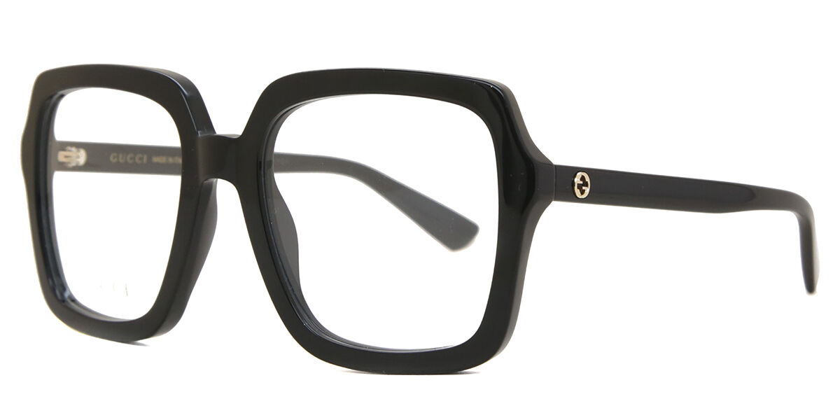 Gucci GG1318O 001 Square Black Eyeglasses | SmartBuyGlasses Canada