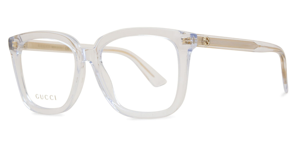 Gucci GG1319O 003 Square Clear Eyeglasses | SmartBuyGlasses Canada