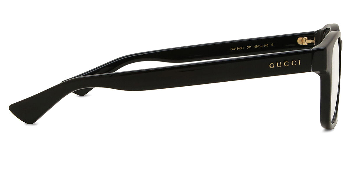 Gucci GG1343O 001 Square Black Eyeglasses | SmartBuyGlasses Canada