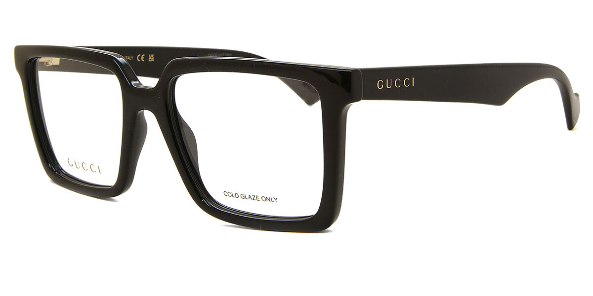 Gucci GG1540O 005 Square Black Eyeglasses | SmartBuyGlasses Canada