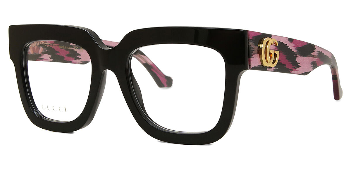Gucci GG1549O 003 Square Black Eyeglasses | SmartBuyGlasses Canada