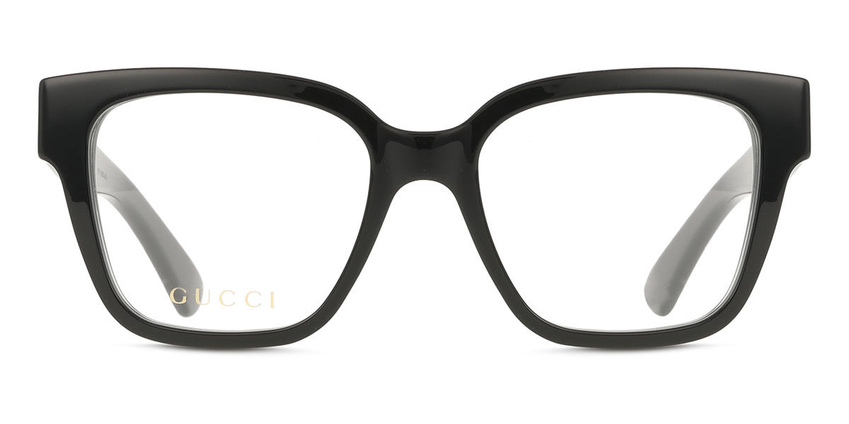 Gucci GG1791O 001 Square Black Eyeglasses | SmartBuyGlasses Canada