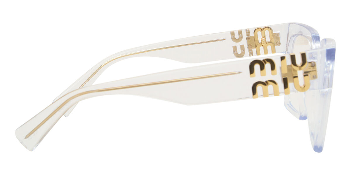 Miu Miu MU04UV 2AZ1O1 Square Clear Eyeglasses | SmartBuyGlasses Canada