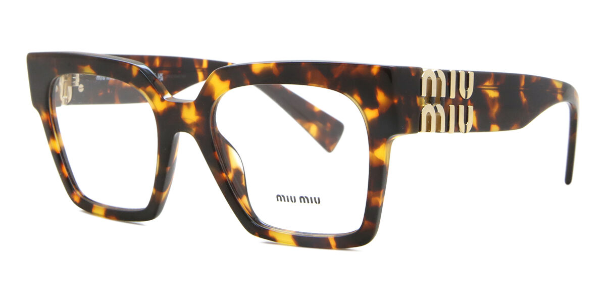 Miu Miu MU04UV VAU1O1 Square Tortoise Eyeglasses | SmartBuyGlasses