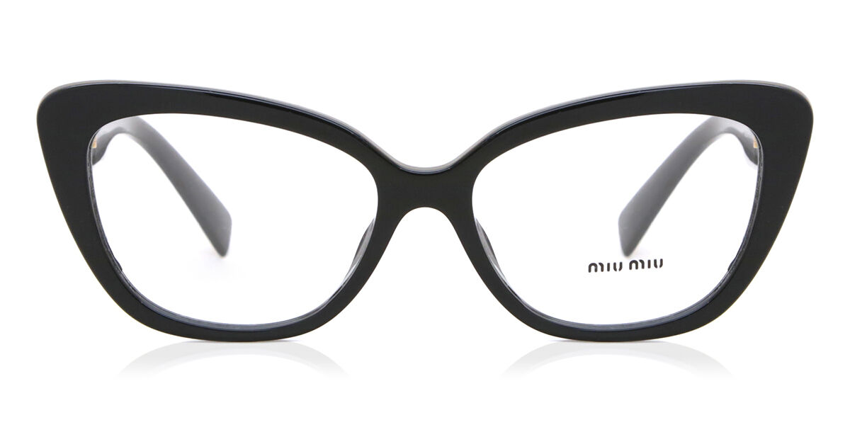 Miu Miu MU05VV 1AB1O1 Cat Eye Black Eyeglasses | SmartBuyGlasses