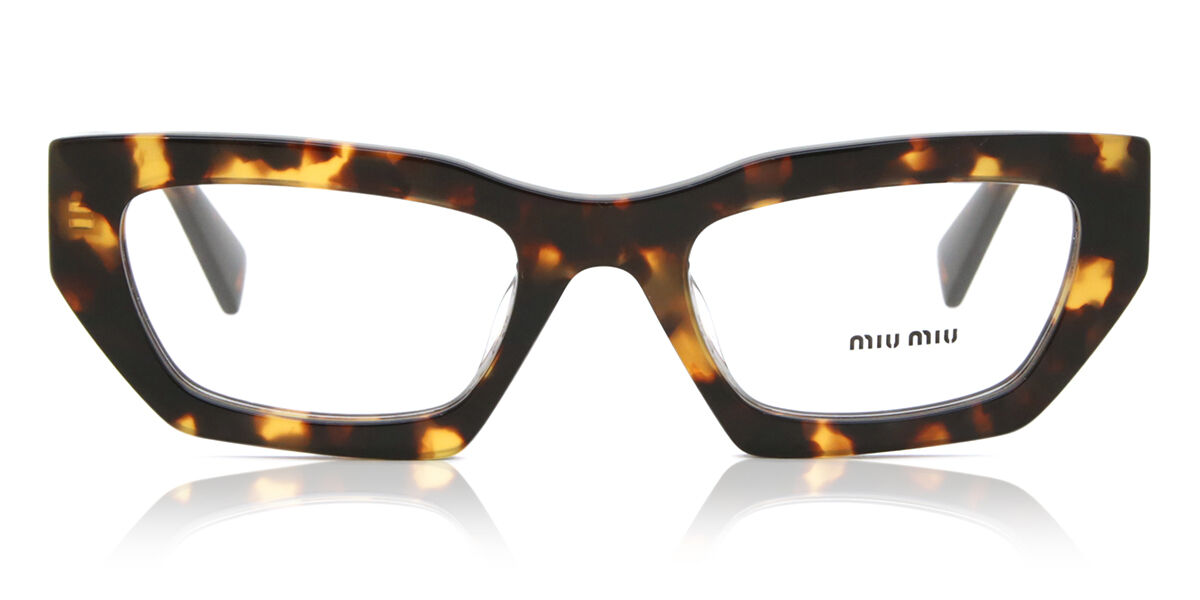 Miu Miu MU03XV 2AZ1O1 Cat Eye Clear Eyeglasses | SmartBuyGlasses
