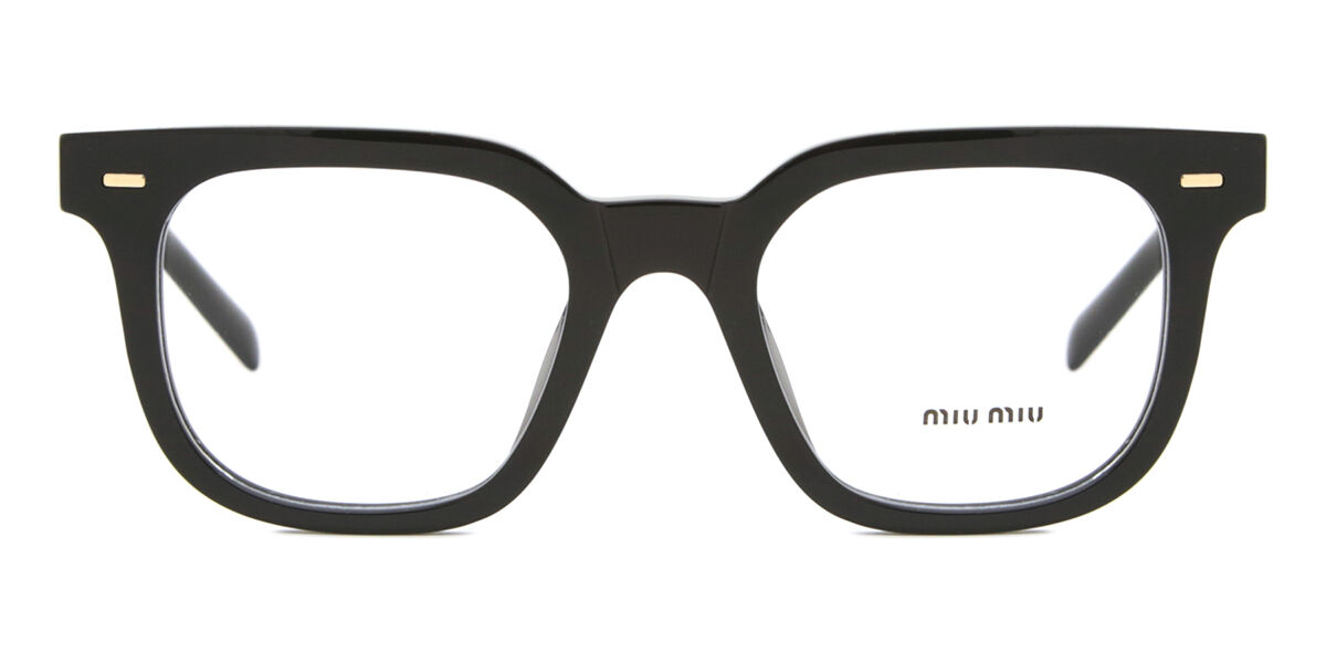 Miu Miu MU06XV 16K1O1 Square Black Eyeglasses | SmartBuyGlasses Canada