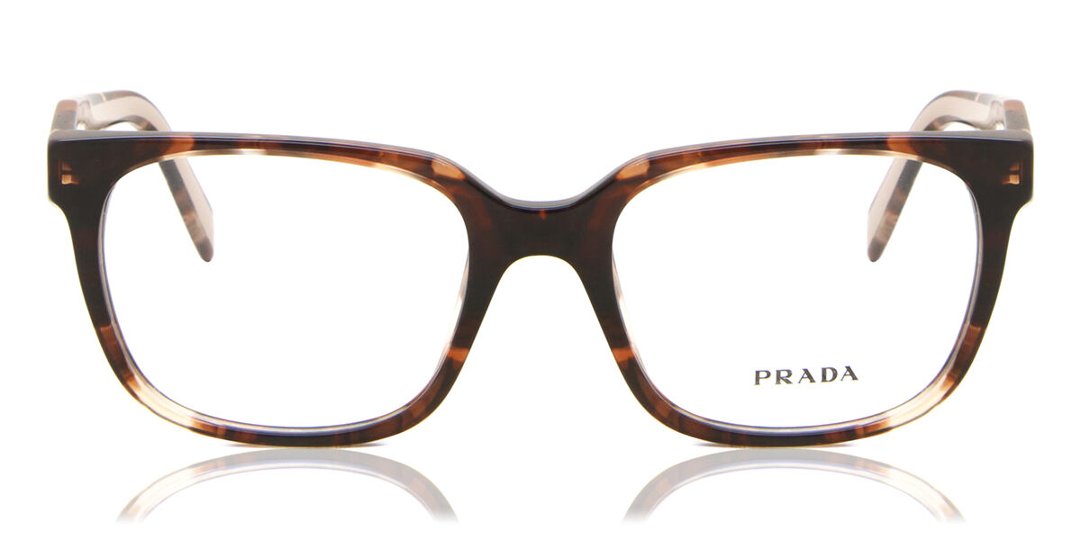 PRADA 【karen様用】 Prada PR 17ZV 07R1O1 Square Caramel Tortoise Eyeglasses