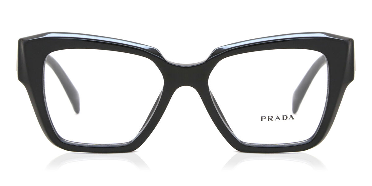 Prada PR 09ZV 1AB1O1 Cat Eye Black Eyeglasses | SmartBuyGlasses Canada