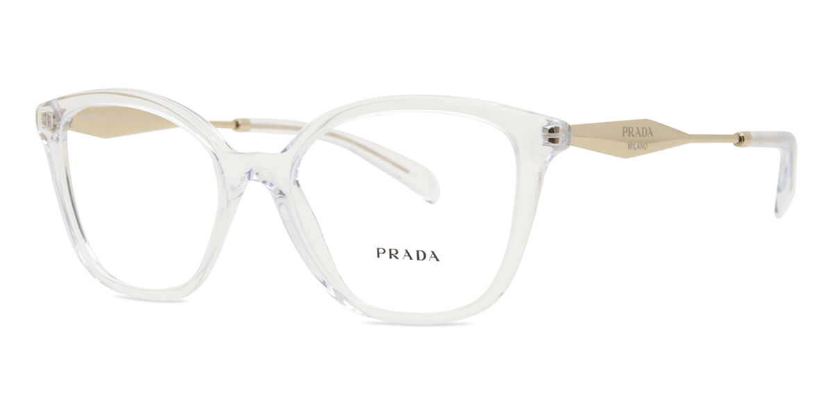 Prada PR 02ZV 2AZ1O1 Square Clear Eyeglasses | SmartBuyGlasses Canada Prada PR 02ZV 2AZ1O1 Square Clear Eyeglasses | SmartBuyGlasses Canada
