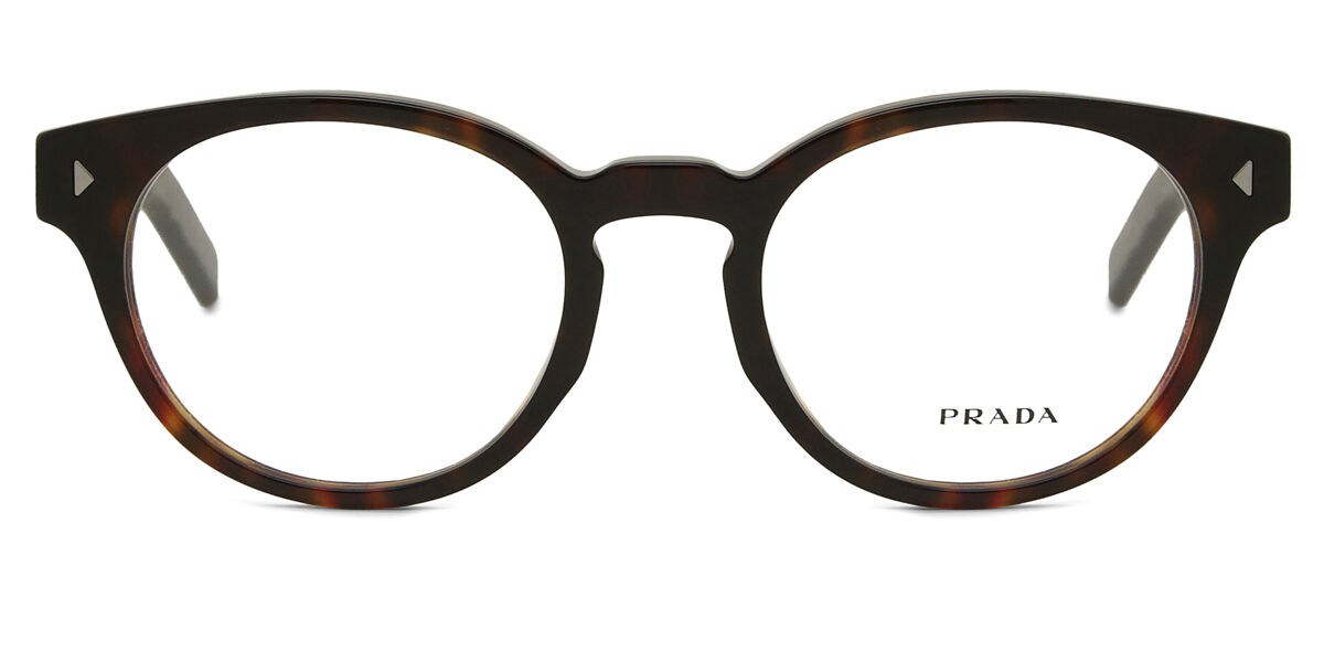 yupon117様 Prada PR A14V 17N1O1 Oval Radica Tortoise Eyeglasses