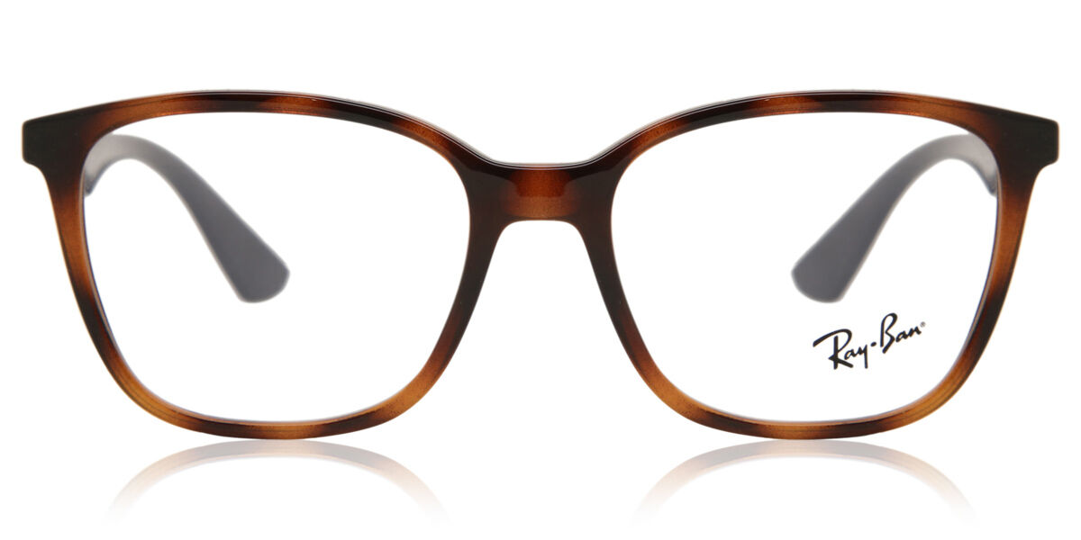 Ray-Ban RX7066 Active Lifestyle 5585 Square Light Havana