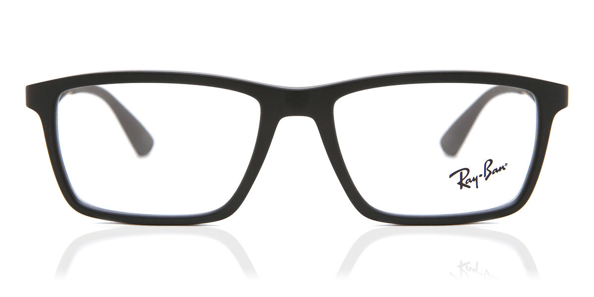 Ray-Ban RX7056 5644 Square Matte Black Eyeglasses