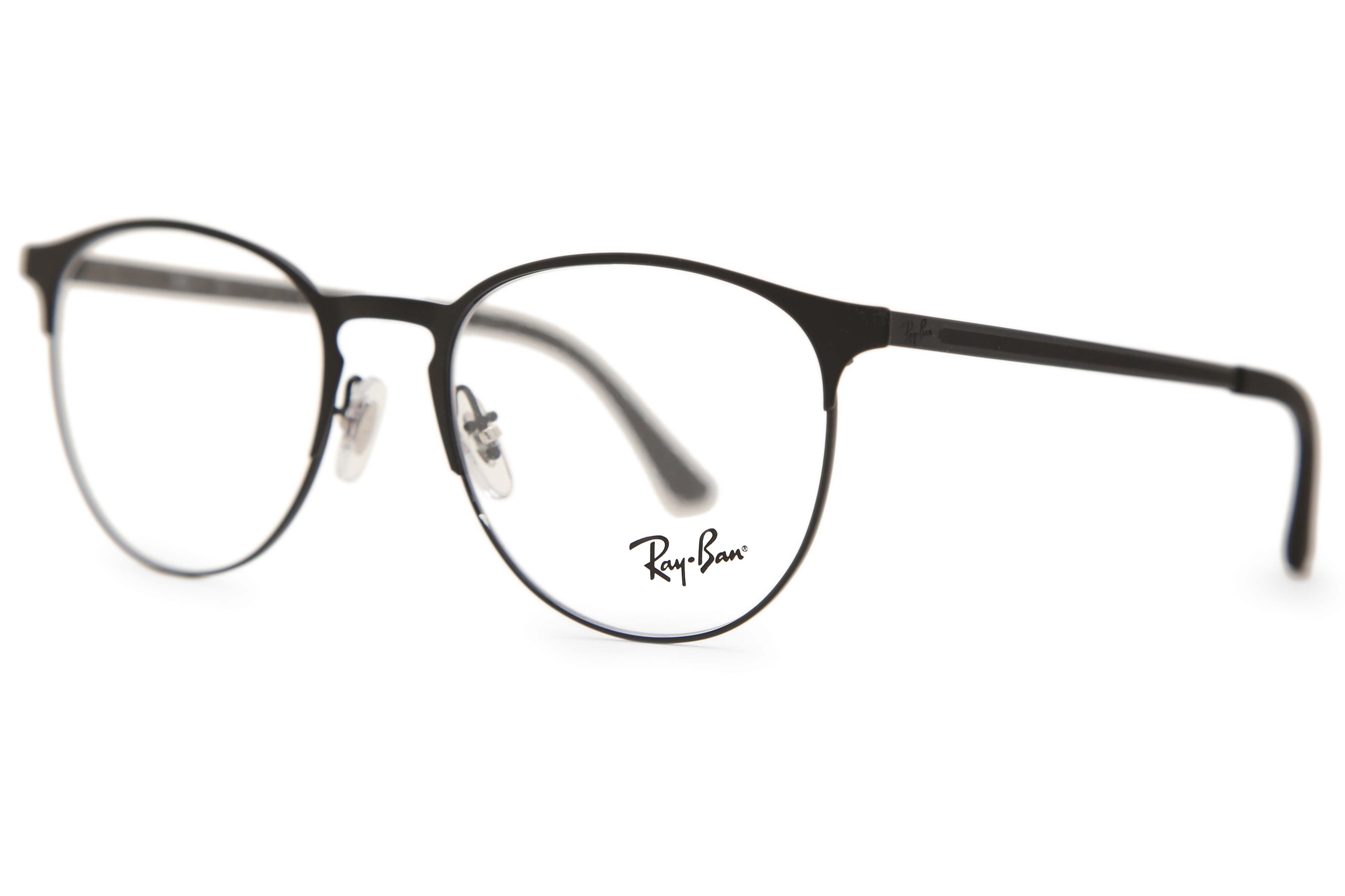 Ray-Ban RX6375 2944 Oval Black Top On Matte Black Eyeglasses