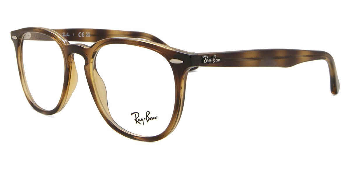 Ray-Ban RX7159 2012 Oval Havana Eyeglasses | SmartBuyGlasses Canada