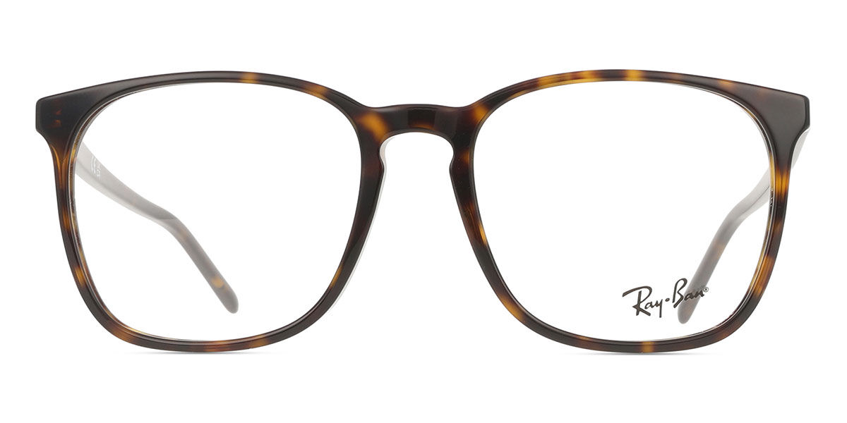 Ray-Ban RX5387 2012 Square Havana Eyeglasses | SmartBuyGlasses Canada