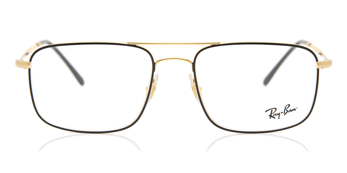 Ray-Ban RX6434 2946 Aviator Black Eyeglasses | SmartBuyGlasses Canada