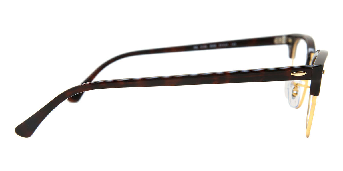 Ray-Ban RX5154 Clubmaster 8058 Browline Gold Mock Tortoise