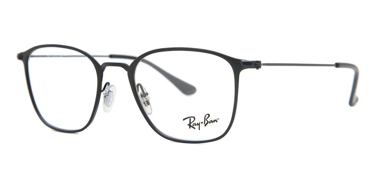 Ray-Ban RX6466 2904 Square Matte Black Eyeglasses
