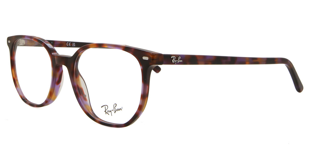 Ray-Ban RX5397 8175 Oval Brown Purple Tortoise Eyeglasses