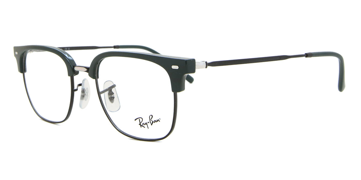 Ray-Ban RX7216 New Clubmaster 8208 Green on Black Eyeglasses