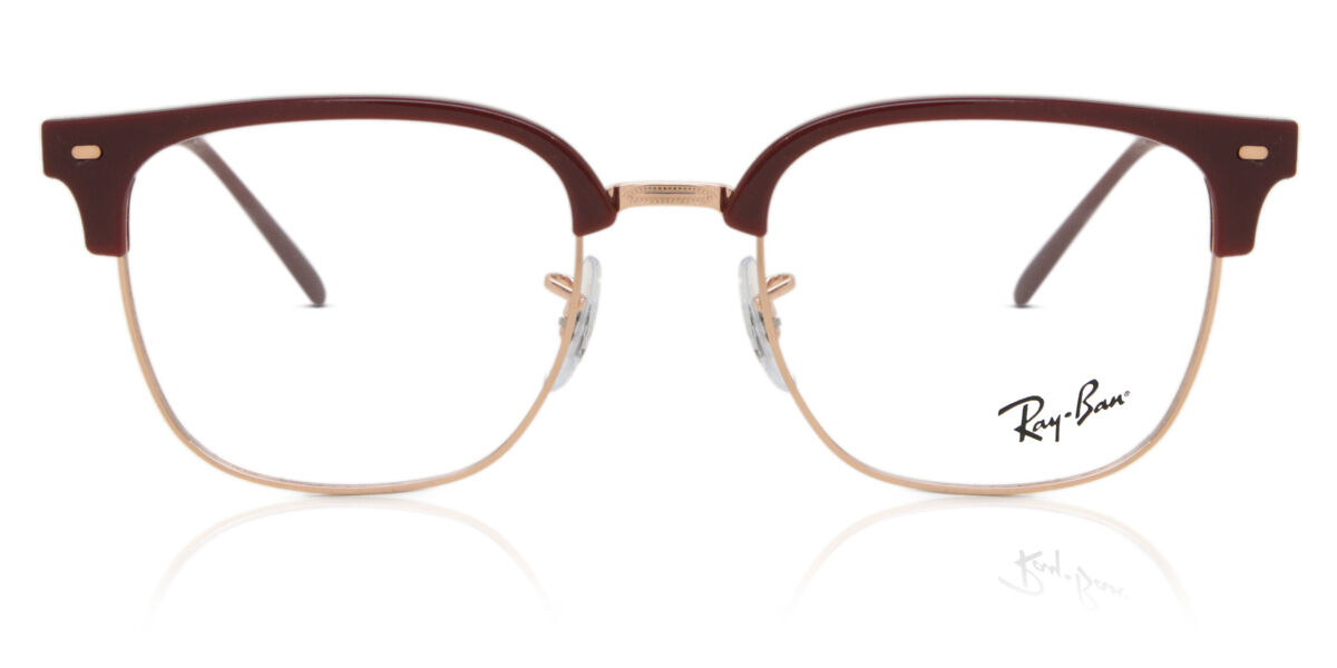 Ray-Ban RX7216 New Clubmaster 8209 Browline Burgundy Eyeglasses