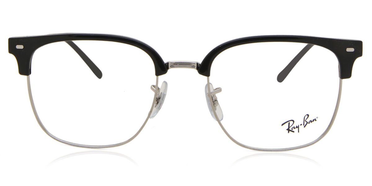 Ray-Ban RX7216F New Club Master Asian Fit 2000 Black On Silver