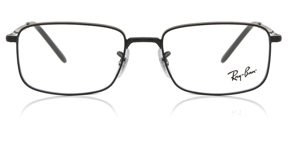 Ray-Ban RX3717V Asian Fit 2501 Rectangle Silver Eyeglasses