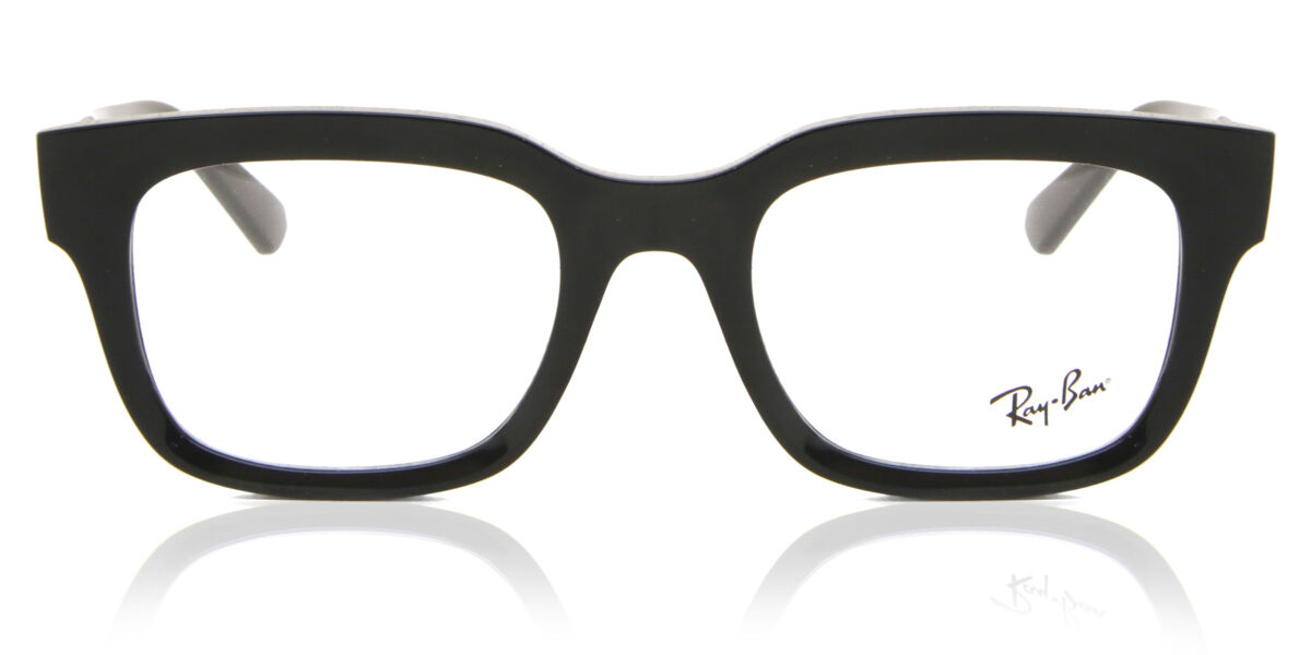 Ray-Ban RX7217 Chad 8260 Rectangle Black Eyeglasses