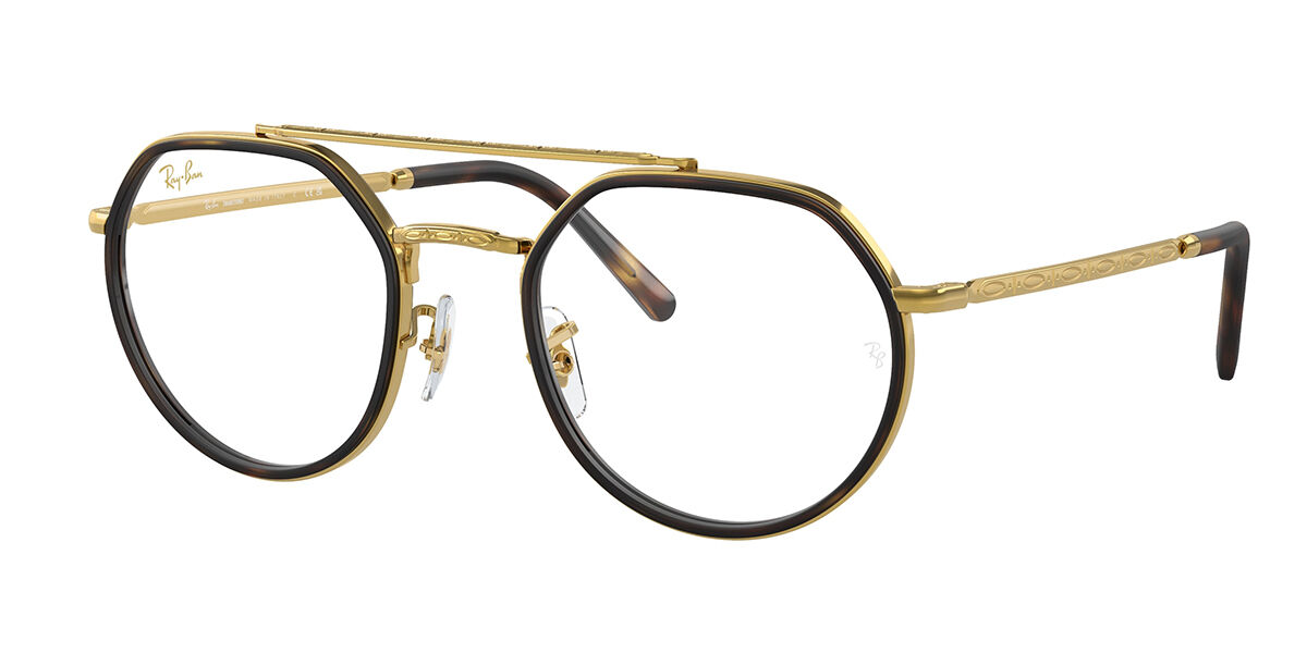 Ray-Ban RB3765 9196/GI サングラス Ray-Ban RB3765 9196GI Aviator Gold/Black Eyeglasses