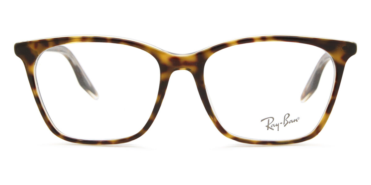 Ray-Ban RX5422 5082 Cat Eye Tortoise on Transparent Eyeglasses