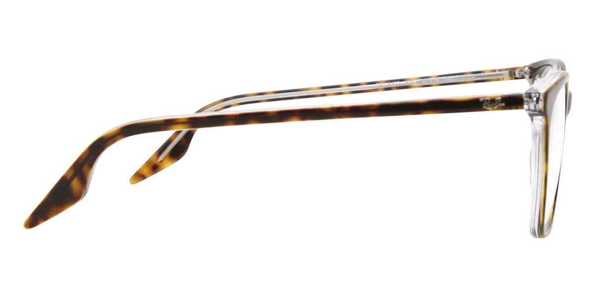 Ray-Ban RX5422 5082 Cat Eye Tortoise on Transparent Eyeglasses