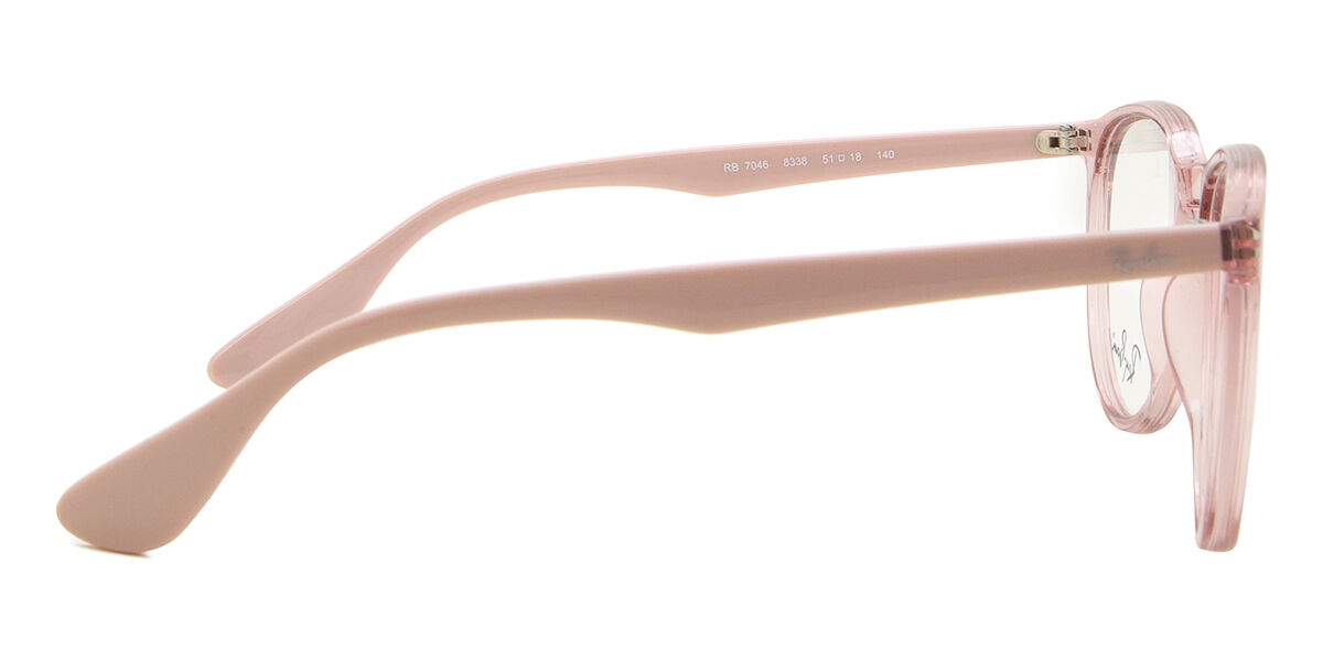 Ray-Ban RX7046 Erika 8338 Transparent Pink Eyeglasses