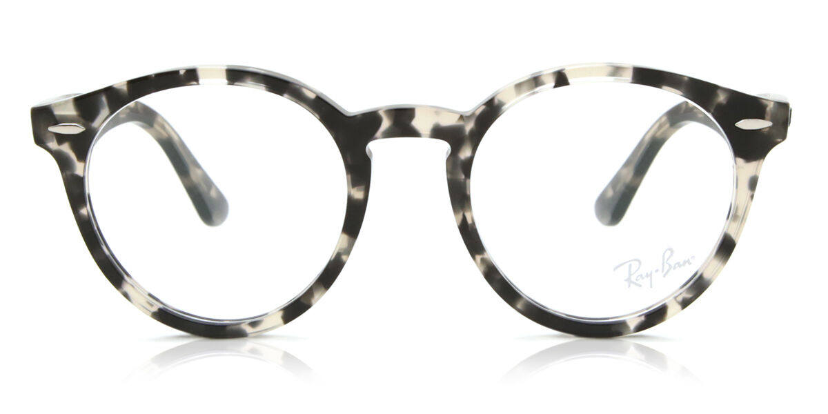 Ray-Ban RX7680V Larry 8117 Oval Grey Tortoise Eyeglasses