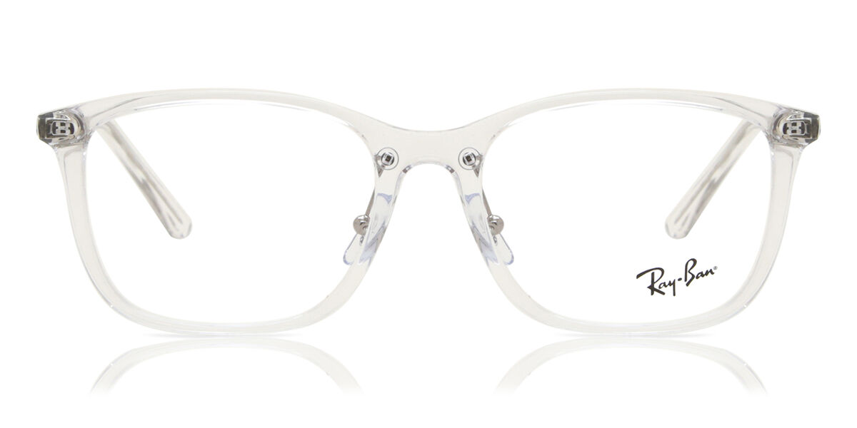 Ray-Ban RX7168D Asian Fit 8248 Square Clear Eyeglasses