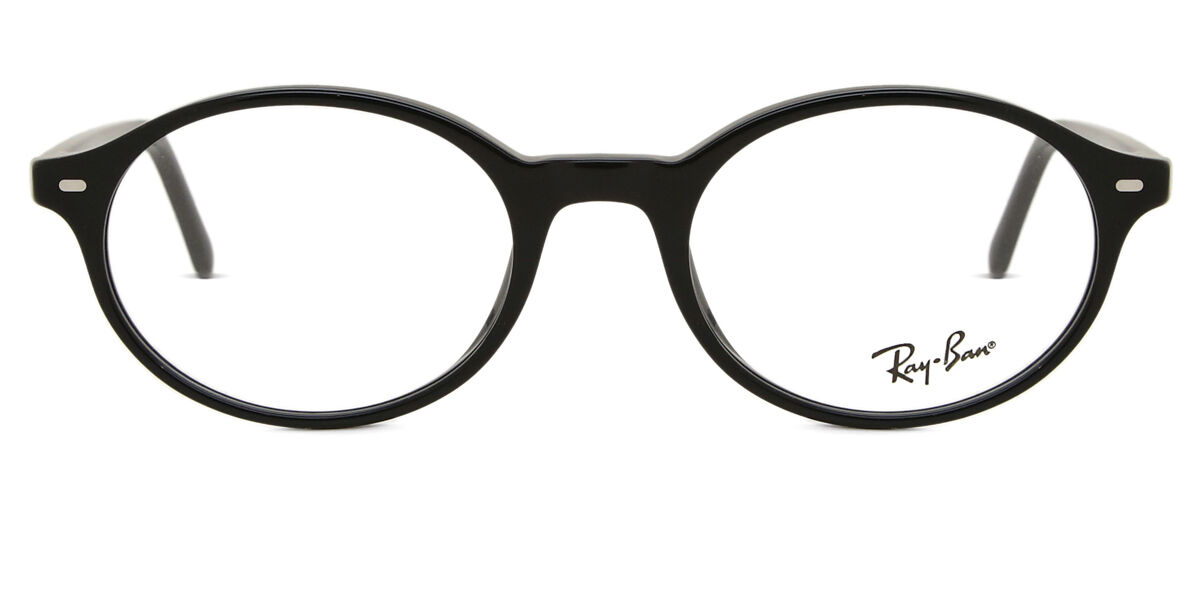 Ray-Ban PREMIERTraditionalsヴィンテージモデル Ray-Ban RX5429 German 2000 Oval Black Eyeglasses | SmartBuyGlasses