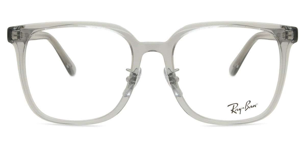Bessell BAD RAY 5`9 AVISO アビソ バッドレイ ホワイト Ray-Ban RX5419D Asian Fit 8218 Square Transparent Dark Olive Green