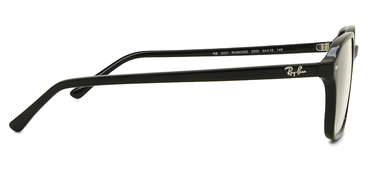 Ray-Ban RX5431 Raimond 2000 Rectangle Black Eyeglasses