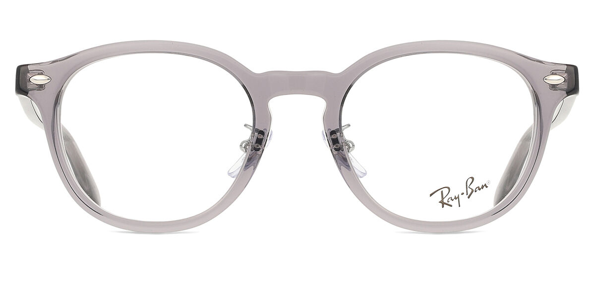 Ray-Ban RX5443D Asian Fit 8268 Oval Transparent Grey Eyeglasses